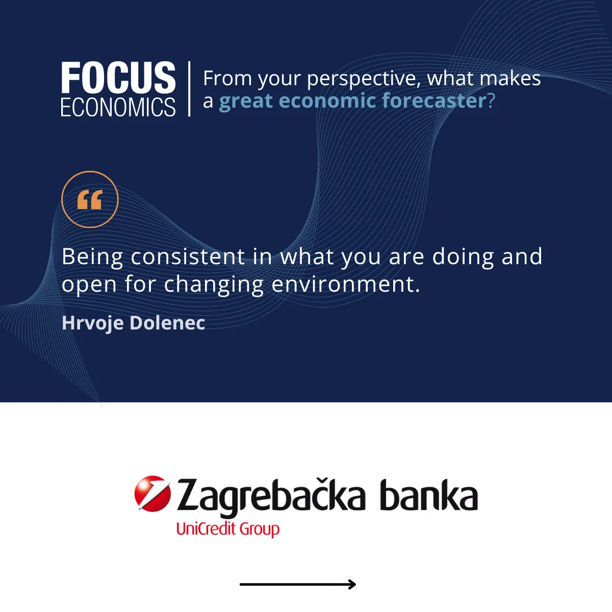 FocusEconomics quarterly social carousel, slide 2
