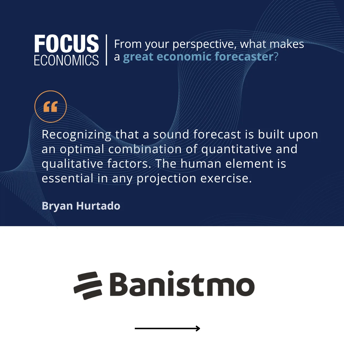 FocusEconomics quarterly social carousel, slide 4