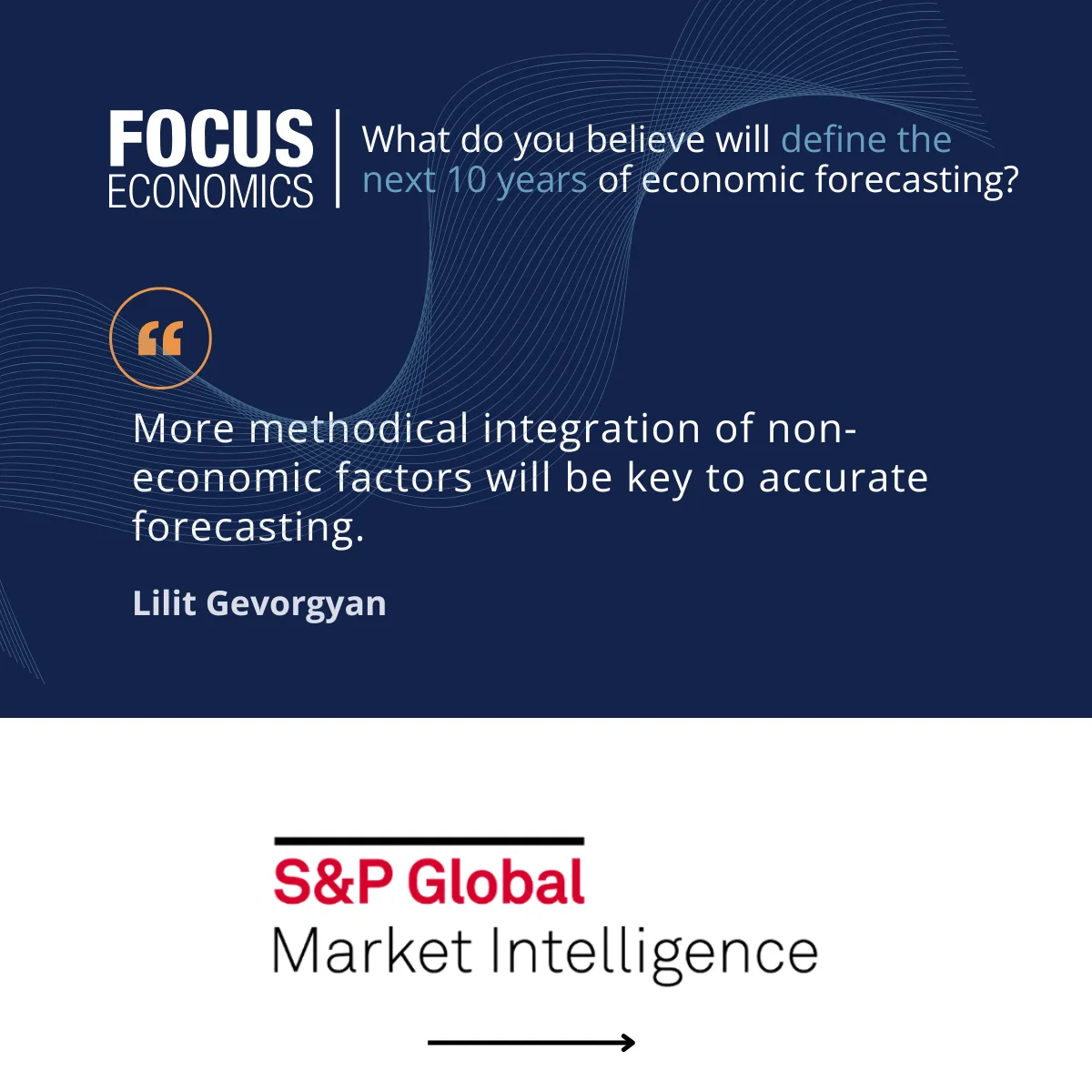 FocusEconomics quarterly social carousel, slide 7