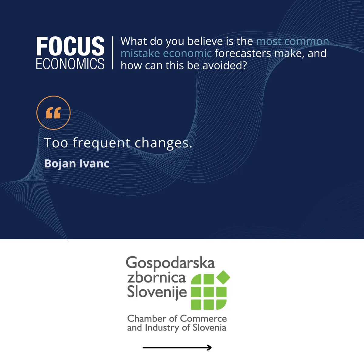 FocusEconomics quarterly social carousel, slide 8