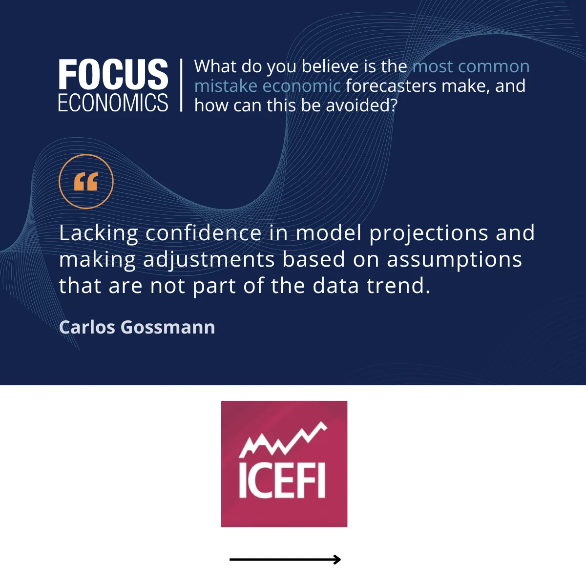 FocusEconomics quarterly social carousel, slide 9